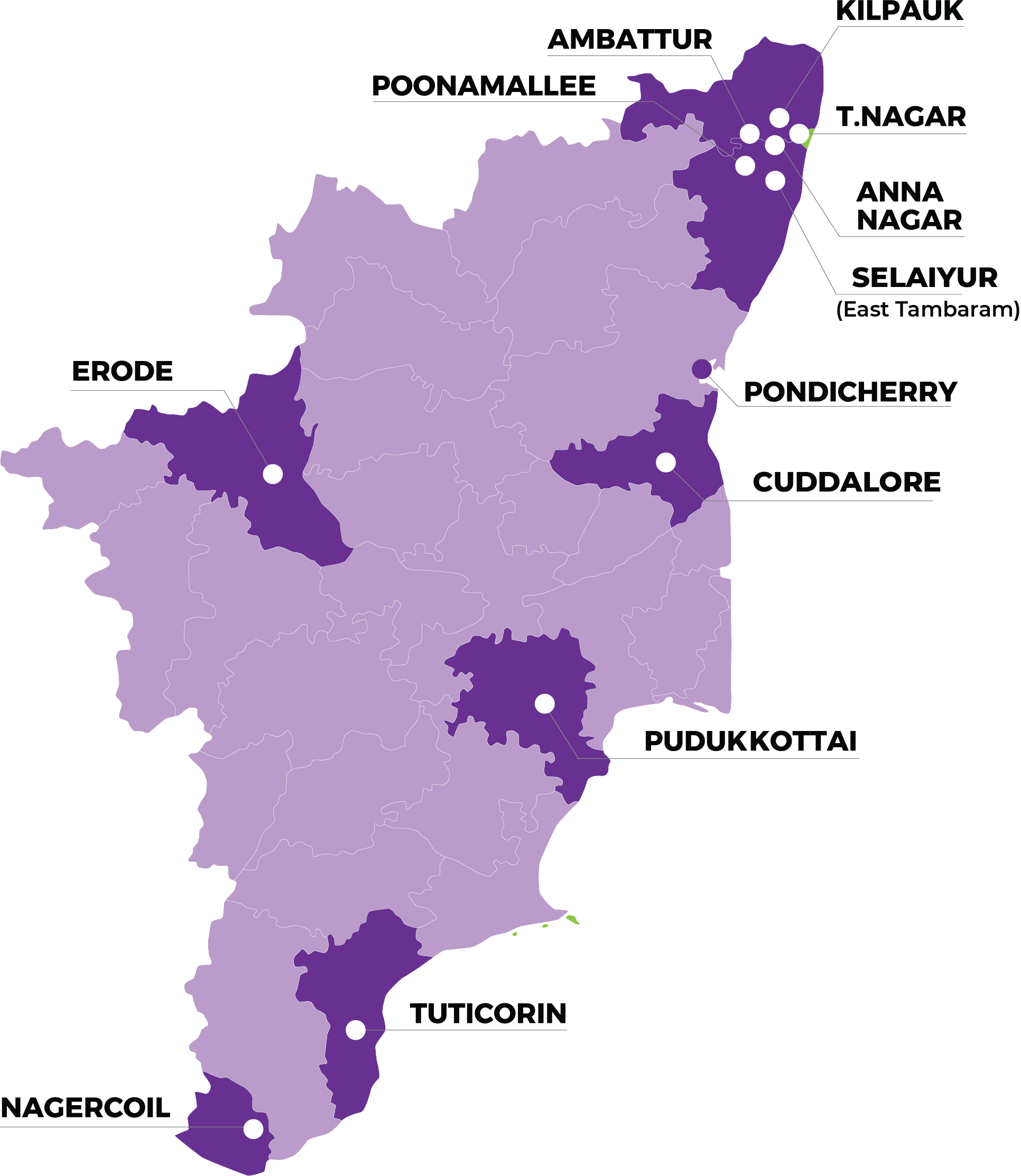 12 Prominent Locations of Be Well Hospitals